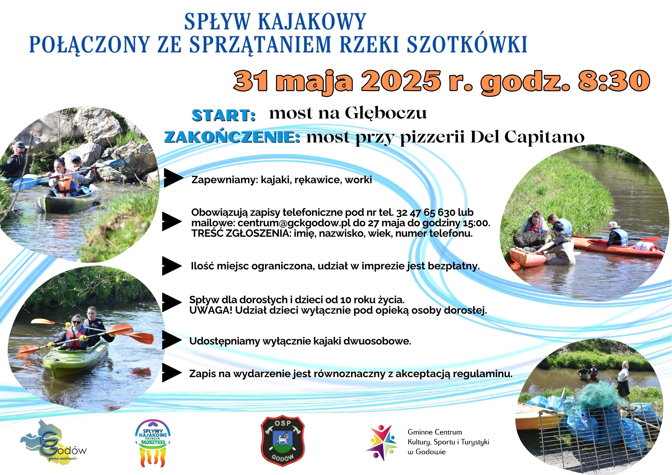 PLAKAT Spływ kajakowy Szotkówką 2025.doc